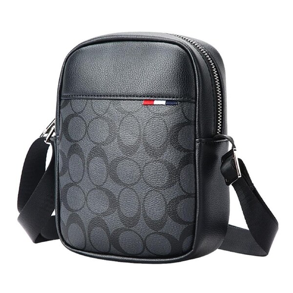 BOPAI Luxury Waterproof Leather Messenger Satchel Cross Shoulder Bag B22611