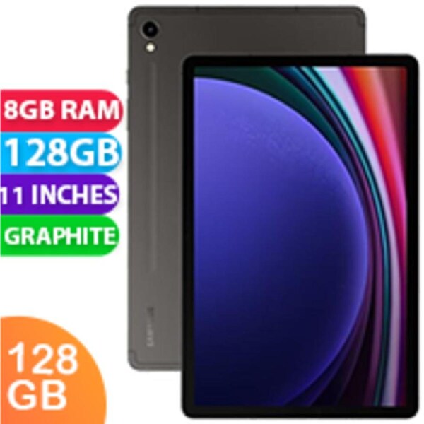 Samsung Galaxy Tab S9 Wifi (8GB RAM, 128GB, Graphite) - BRAND NEW