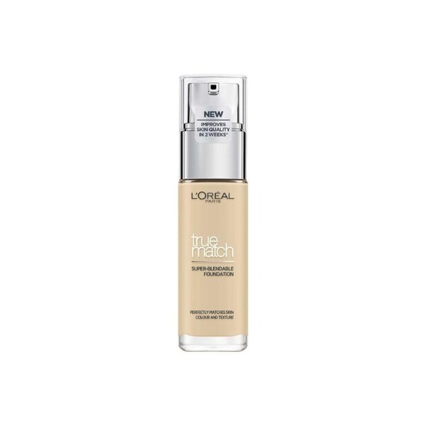 L'Oreal Paris True Match Super Blendable Liquid Foundation 30mL - 1.D/1.W Golden Ivory