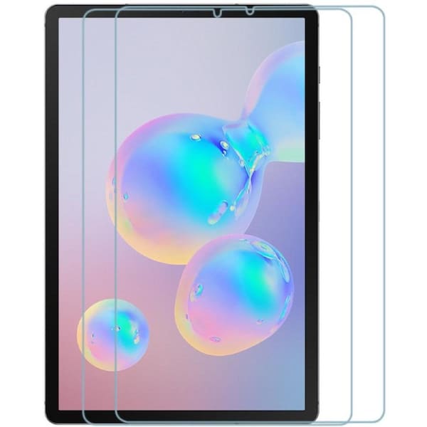 For Samsung Galaxy Tab S6 (2019), Clear 2 Pack Plastic Screen Protectors