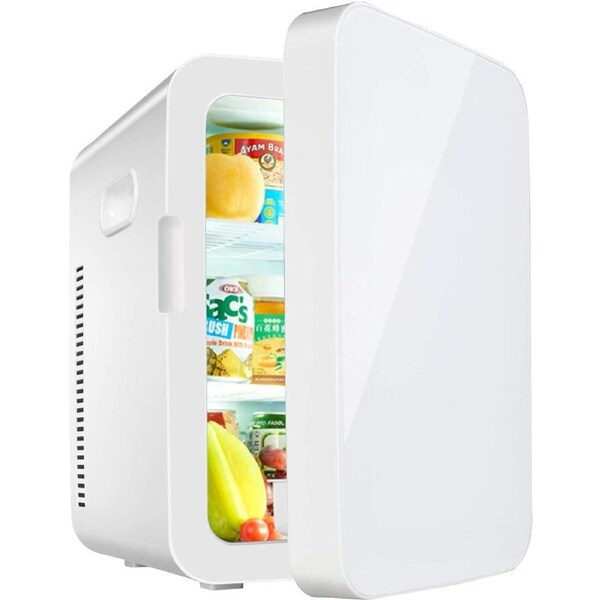 ADVWIN 13L Portable Mini Fridge, Compact Car Fridge, Skincare Cosmetic Beauty Makeup Personal Cooler for Bedroom Home Office Travel