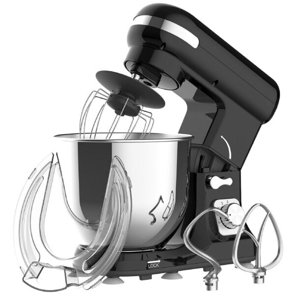 Advwin Stand Mixer, 1400W 6.5L Kitchen Food Mixer, 6 Speed with Tilt Head Pulse Electric Mixer, Home Stand Mixer