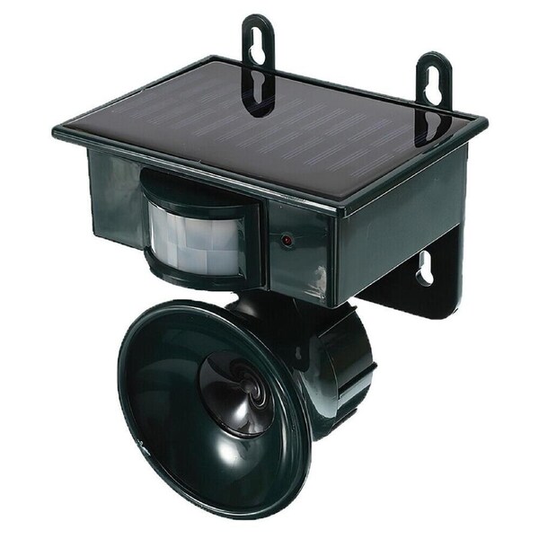 Motion Sensor Solar Ultrasonic Bird Repeller Pest Bat Bird Scarer Universal