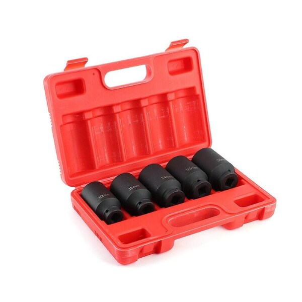 Drive Deep Socket Bit Star Hex Ratchet 30mm 32mm 34mm 35mm 36mm - 5x