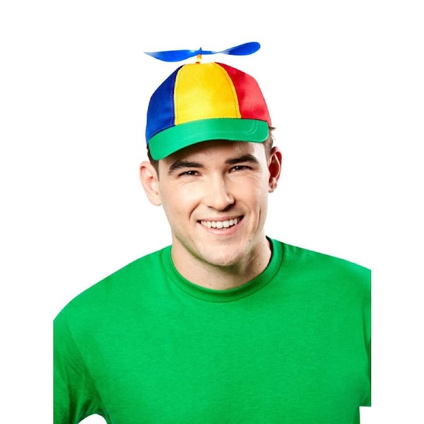 Propeller Cap - Multi-coloured Hat for Adults