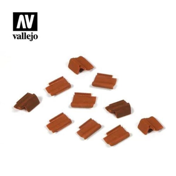 Vallejo SC229 Roof Tiles Set Diorama Accessory