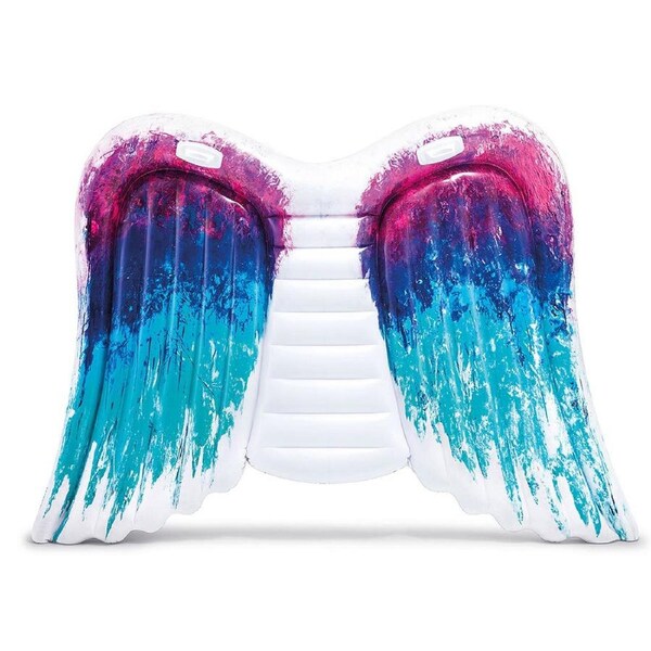 Intex 2.51m Colette Miller Angel Wings Mat Inflatable Swimming Pool Float/Seat