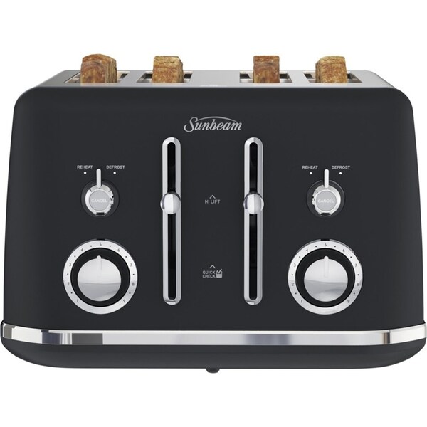 Sunbeam Alinea Select 4 Slice Toaster Black