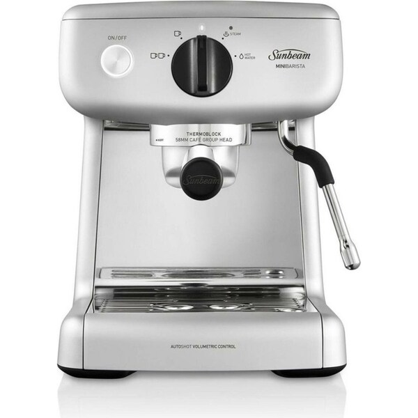 Sunbeam Mini Barista Espresso Coffee Machine Silver