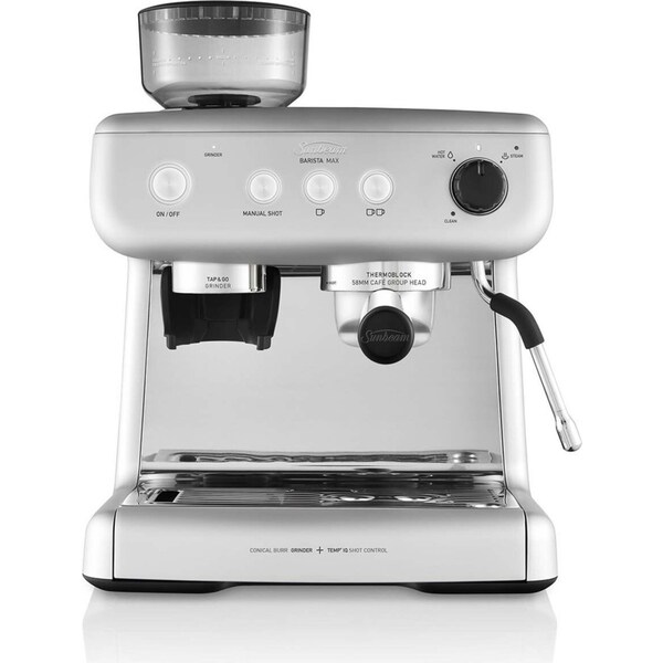 Sunbeam Barista Max Espresso Coffee Machine Silver