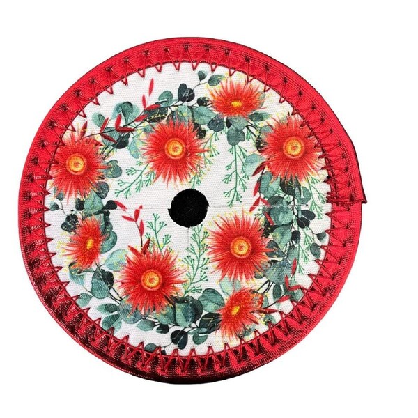 Chrissy Blossoms Wine Glass Coaster 8cm