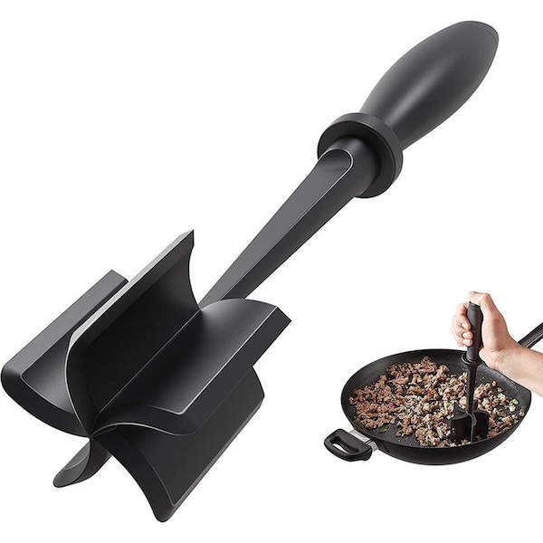 Meat Chopper Hamburger Chopper Resistant Masher And Smasher For Hamburger Meat
