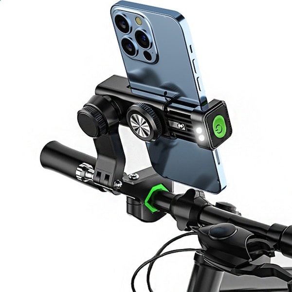 Motorcycle Phone Holder Universal Phone Mount for Bicycle Anti Shake Bike Holder