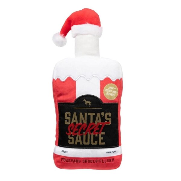 Festive Reinbeer Christmas Dog & Puppy Toy 7.5cm x 7.5cm x 30cm by FuzzYard