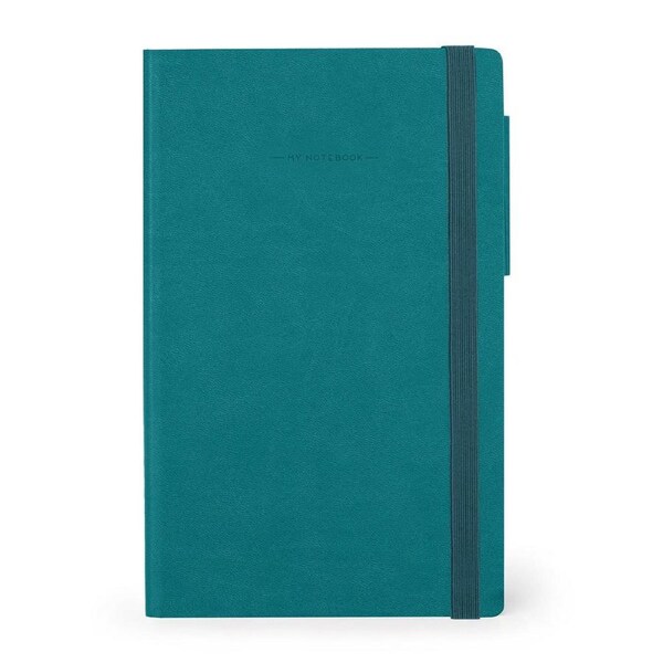 Legami My Notebook Medium Lined Journal Personal Diary Stationery Malachite GRN