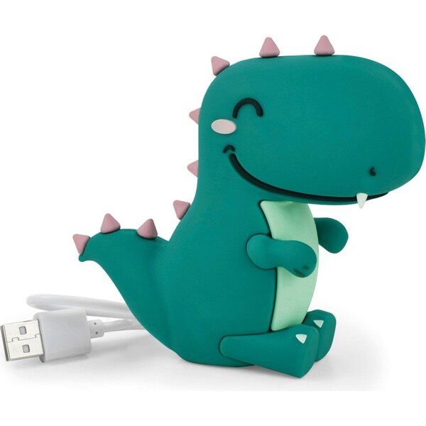 Legami My Super Power Dinosaur 2600mAh Power Bank w/ Micro USB Cable Charger