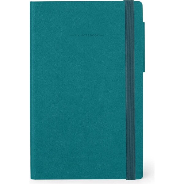 Legami My Notebook Medium Plain Journal Personal Diary Stationery Malachite GRN