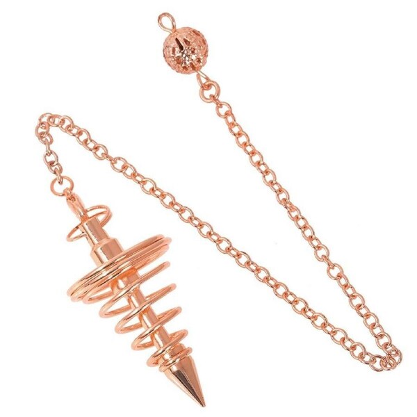 Copper Pendulum for Spiritual Exploration and Divination Stylish Design