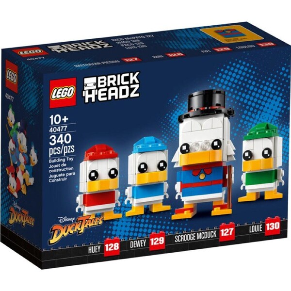 LEGO 40477 - BrickHeadz Disney Scrooge McDuck, Huey, Dewey & Louie