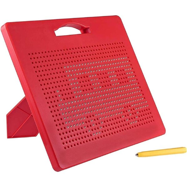 Playmags Magna Drawing Travel Board With Magnetic pen (Includes 714 magnetic balls)