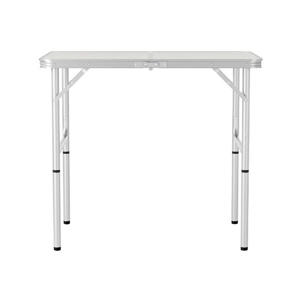 Folding Aluminium Lightweight Portable Kitchen Camping Table Adjustable Foldable