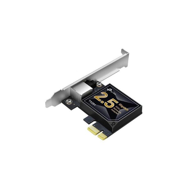 TP-Link TX201 2.5 Gigabit PCI Express Network Adapter Low-Profile & Full-Height Brackets 1 PCI Express 2.1 x 1, 1 RJ45 Gigabit/Megabit Port (NIC)