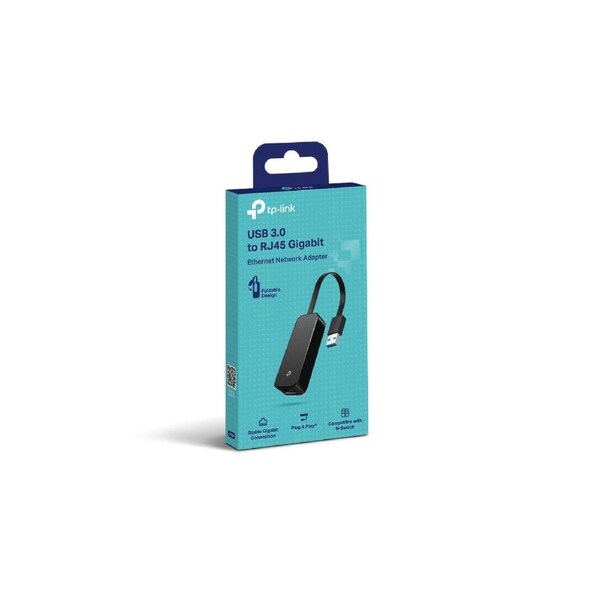 TP-Link UE306 USB 3.0 to Gigabit Ethernet Network Adapter, Foldable and Portable, Suitable for Ultrabook, Nintendo Switch, Linux, Windows 10/8.1