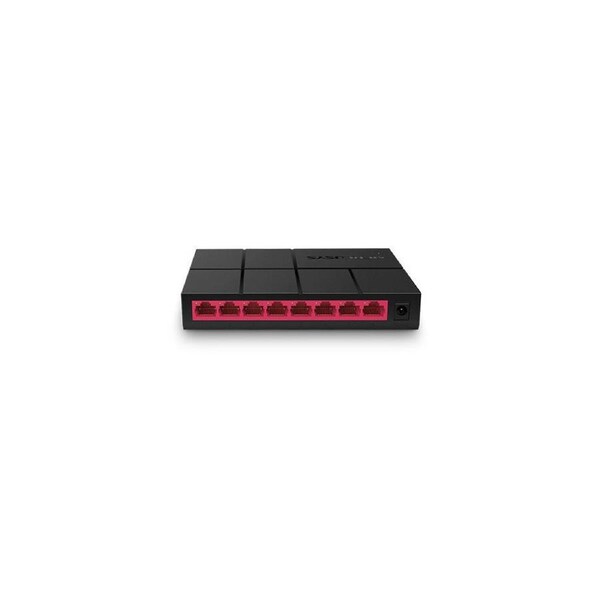 Mercusys MS108G 8-Port Gigabit Desktop Switch, 8x Gigabit Ports, Compact Design, Plug N Play, Green Ethernet Technology