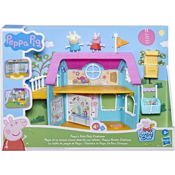 Peppa Pig Peppa's Club Peppa's Kids-Only Clubhouse Playset