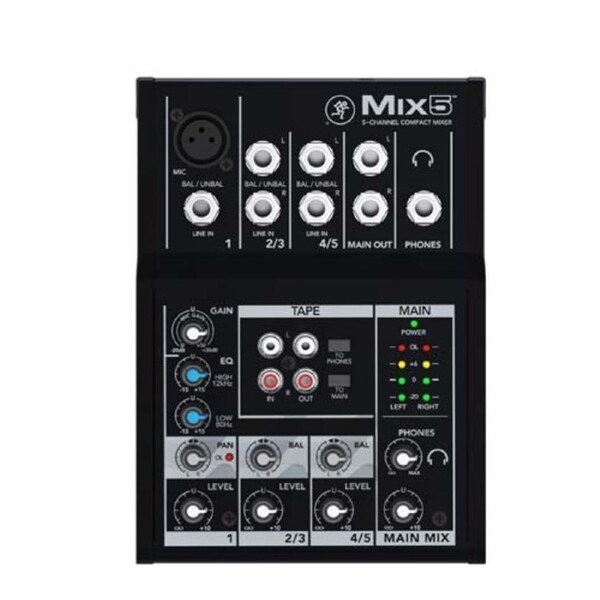 Mackie MIX5 5-channel Compact Mixer
