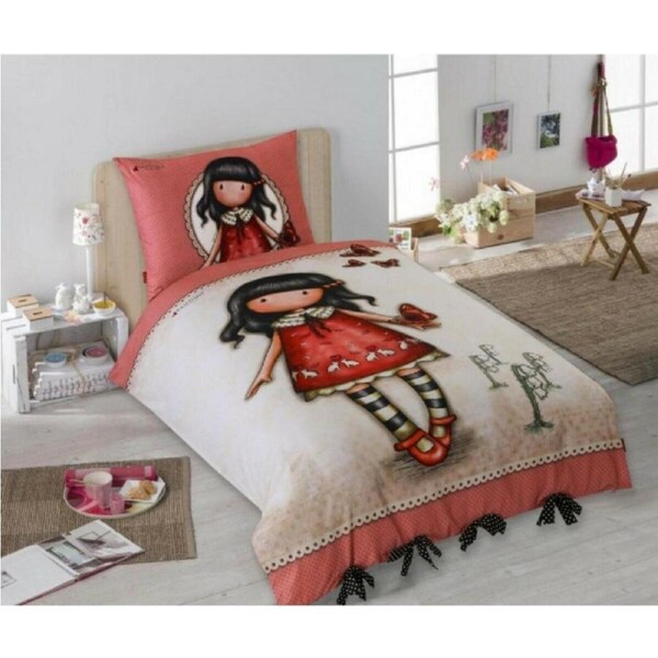 Santoro London Gorjuss Quilt Cover Set - Single Bed
