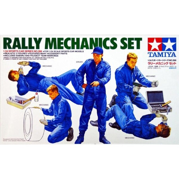 Tamiya 1/24 Rally Mechanics Set