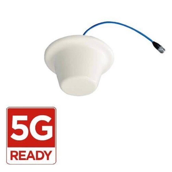 Blackhawk Ceiling Dome Antenna 698 to 4000MHz Low PIM Cable Tail N Female