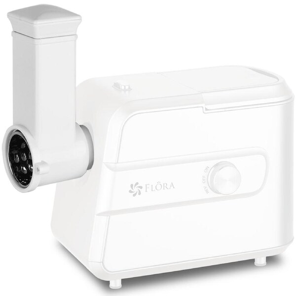 Flora Electric Meat Mincer - Slicer Shredder Attachment for Flora 500 550 Series