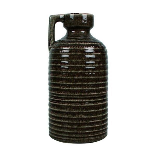 Maine & Crawford Leif 30x15cm Ceramic Vase Flower/Plant Holder Home Decor Brown