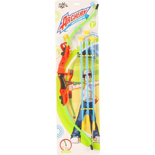 4pc Toylife 63cm Archery w/ Suction Bow Toy Set Fun Sport Play Kids/Children 3y+
