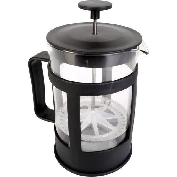 Home Expression 800ml Glass Coffee Plunger French Press Maker/Brewer Cup Black