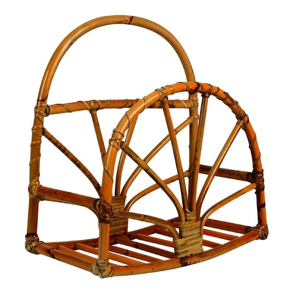 Maine & Crawford Axel 33cm Magazine/Paper Rack Organiser Home/Office Natural