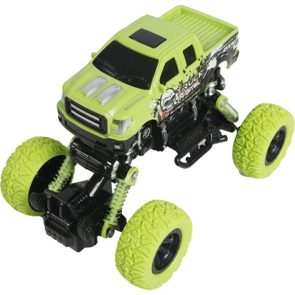 Toylife 18cm Big Wheel 4WD Drive Monster F Truck Toy Set Play Kids 3y+ Assorted