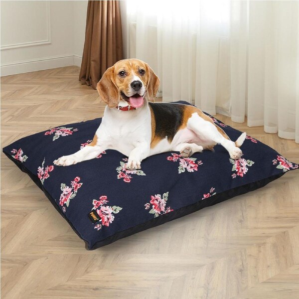 Pawz Dog Calming Bed Cat Pet Washable Removable Cover Cushion Comfy Sleeping Mat L:100cm x 78cm x 11cm