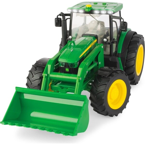 John Deere 1:16 Big Farm Tractor Loader Toy w/ Lights and Sounds