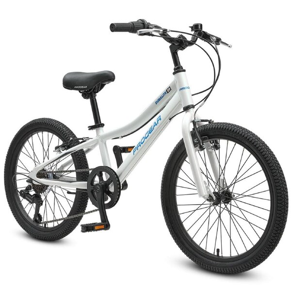 Progear DuraLite 20" 7 Speed Bike in Pearl White
