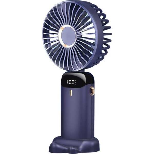 Koolmaxx 3 in 1 Rechargable Portable Ultra Adjustable Indoor/Outdoor Fan Blue