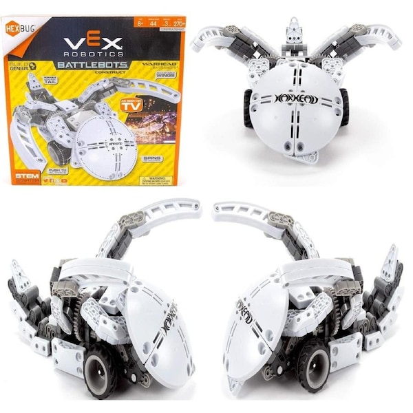 HEXBUG VEX Robotics Battle Bots Warhead Ages 8+ New Toy Project Bot Robot Play