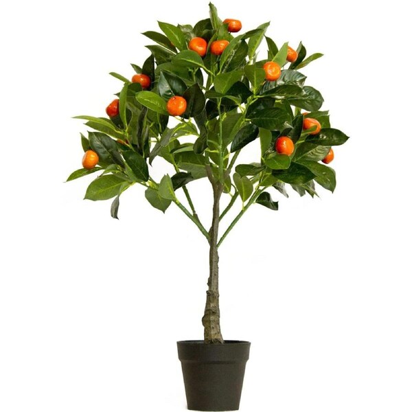 Artificial Kumquat Plant Potted Fake Citrus 70cm
