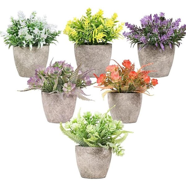 Mini Artificial Plants for Home Decor