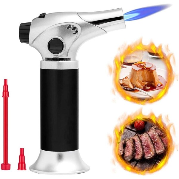 Butane Torch Kitchen Refillable Cooking BBQ