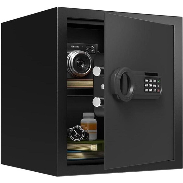 Digital Keypad Safe Box Steel Alloy Drop Safe