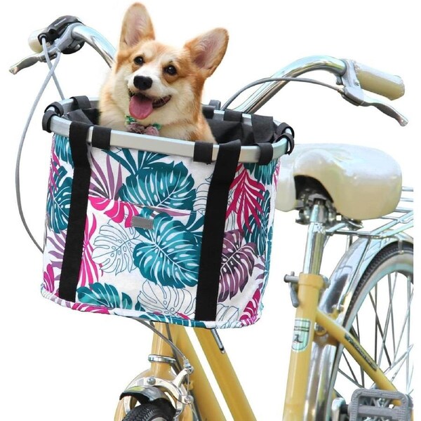 Bicycle Basket Dog Bike Handlebar