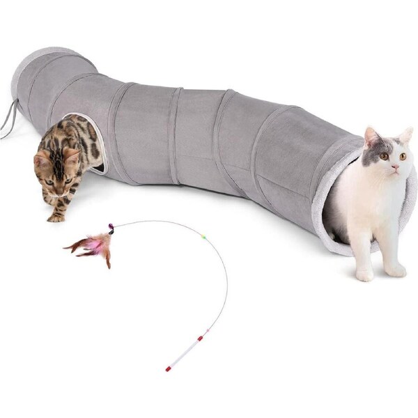 Cat Tunnel Cube 3 Way Tunnels Extend Collapse